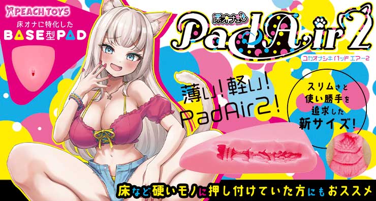 床オナ式Pad Air2（パッドエアーツー）